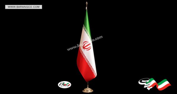 Laminate-Ceremonial-Flag پرچم تشریفات لمینت